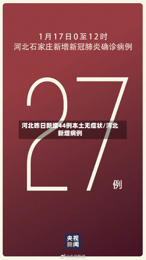 河北昨日新增44例本土无症状/河北新增病例-第2张图片