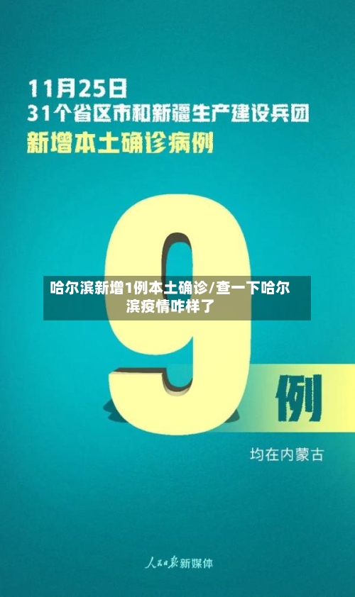哈尔滨新增1例本土确诊/查一下哈尔滨疫情咋样了-第2张图片