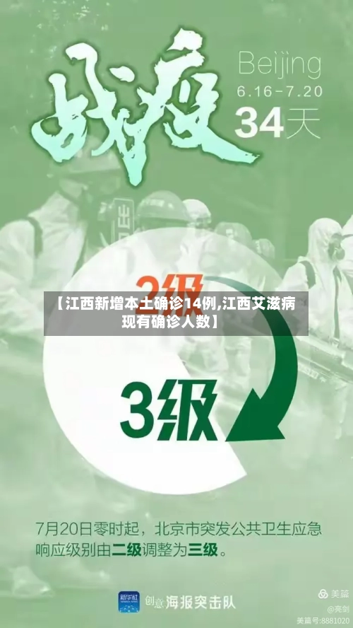 【江西新增本土确诊14例,江西艾滋病现有确诊人数】