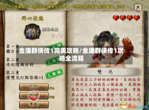 金庸群侠传1完美攻略/金庸群侠传1攻略全流程-第2张图片