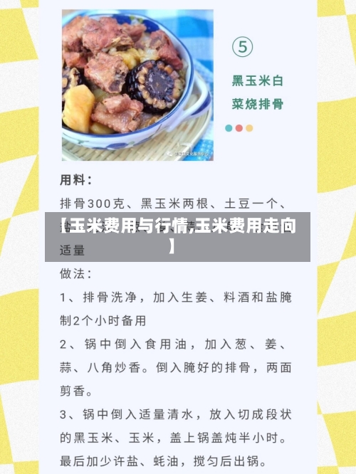 【玉米费用与行情,玉米费用走向】-第3张图片