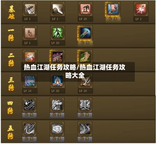 热血江湖任务攻略/热血江湖任务攻略大全-第2张图片