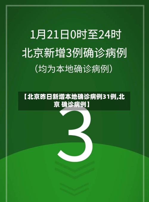 【北京昨日新增本地确诊病例31例,北京 确诊病例】-第3张图片
