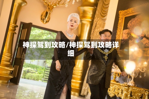 神探驾到攻略/神探驾到攻略详细