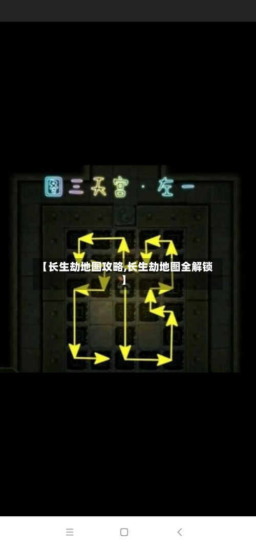 【长生劫地图攻略,长生劫地图全解锁】