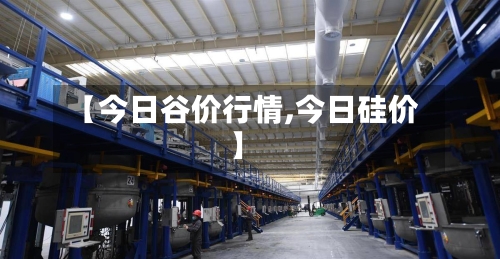 【今日谷价行情,今日硅价】-第2张图片